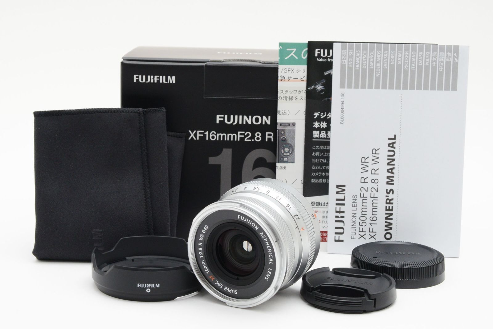 Fujifilm Fujinon Super EBC XF 16mm f/2.8 R WR Lens - メルカリ