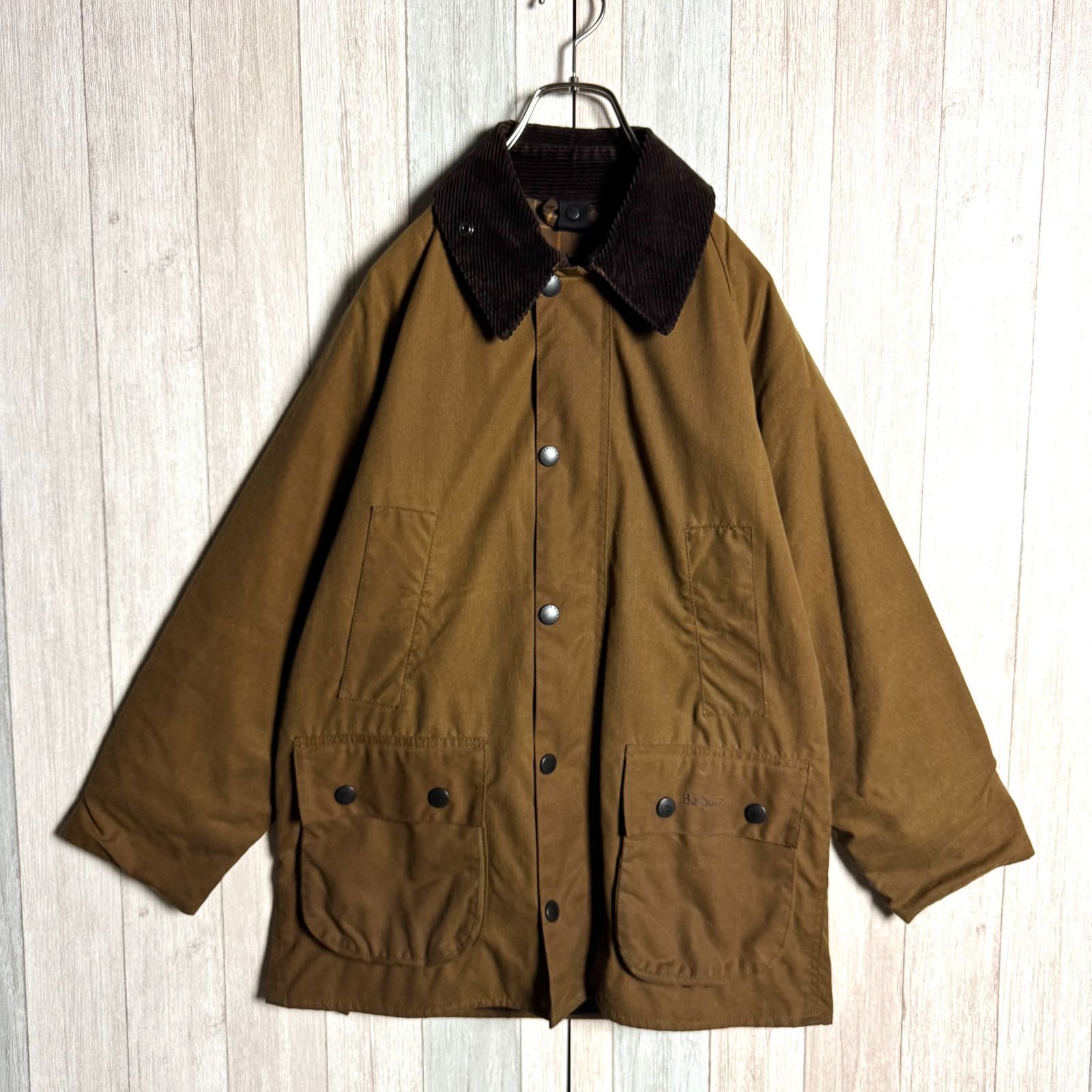 英国製 Barbour バブアー オイルドジャケット BEDALE ビデイル バーク 