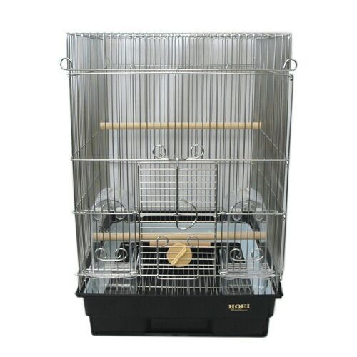 鳥かご HOEI 35手のりG ブラック＋おやすみカバーBセット