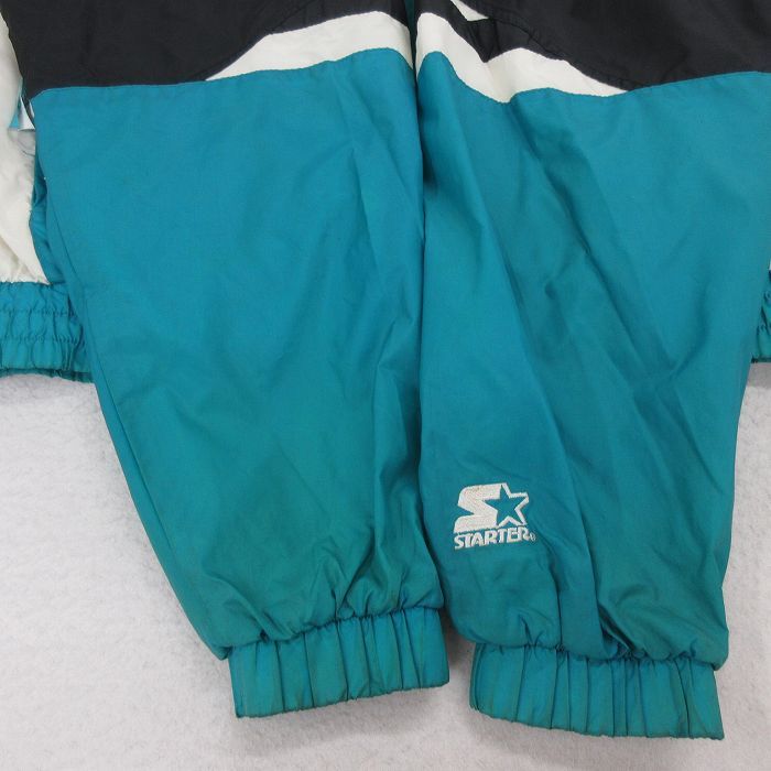 XL/古着 スターター 長袖 ナイロン ジャケット メンズ 90s NHL