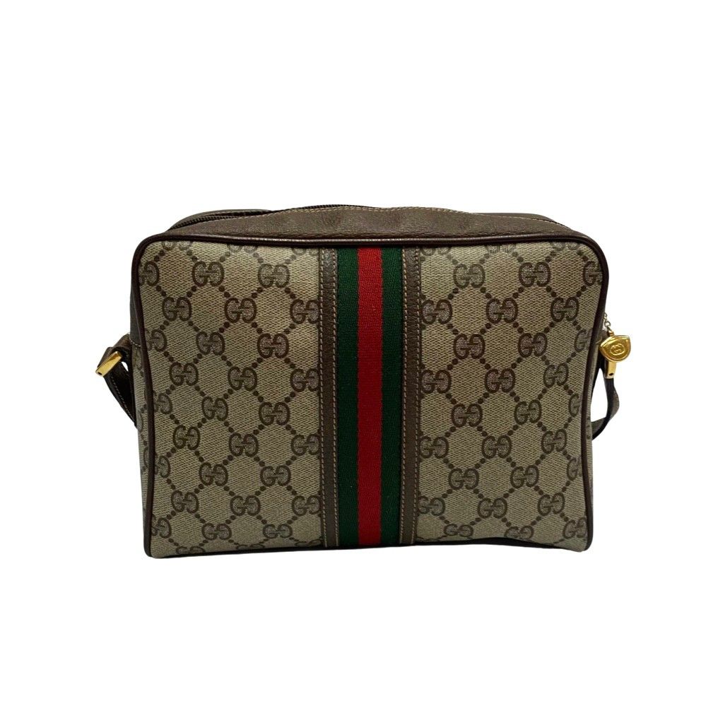 極 美品 GUCCI オールドグッチ シェリーライン GG ロゴ 金具 レザー 本 極 美品 GUCCI オールドグッチ シェリーライン GG ロゴ 金具 レザー 本