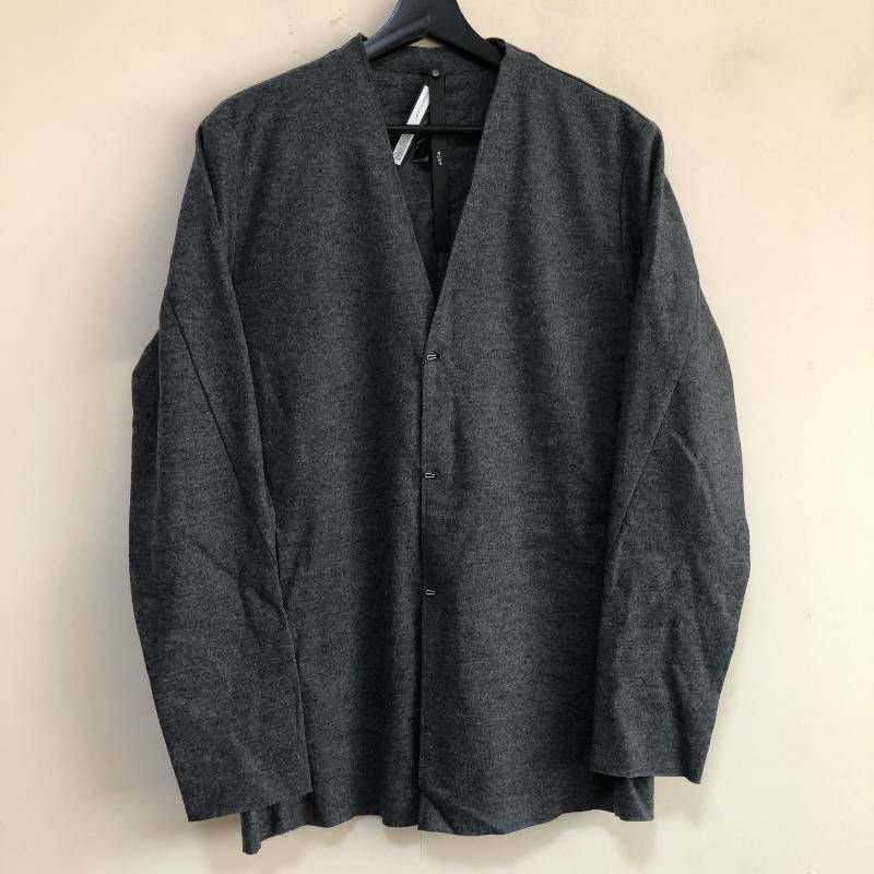 コ 未使用 タグ付き WJK 6874 wn04e 2-ply hook cardigan 2