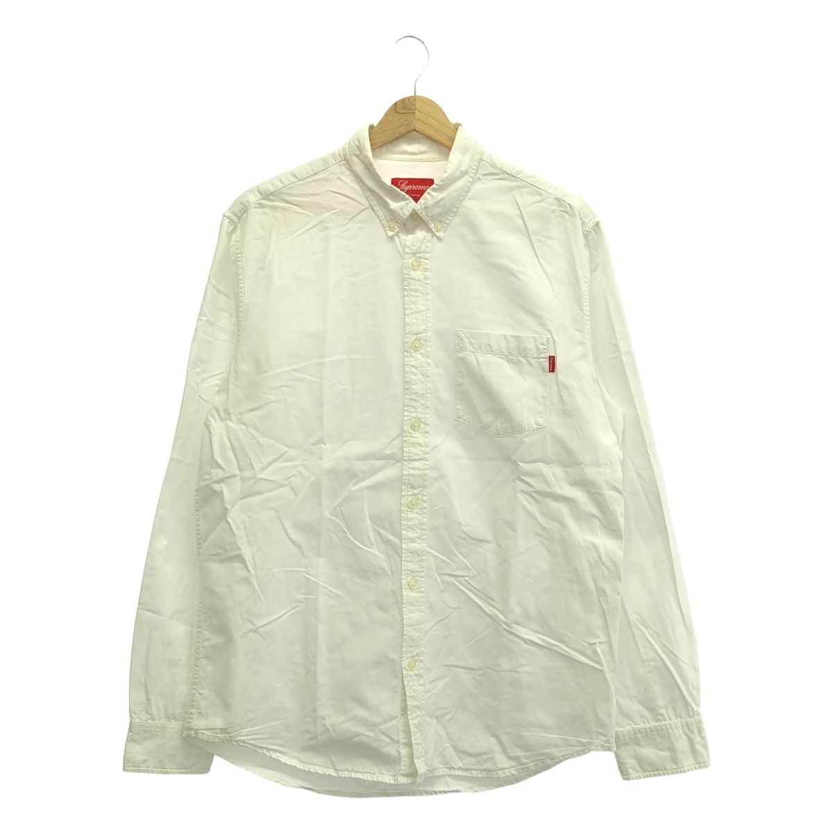 SUPREME | シュプリーム | 2009AW～2013SS | Oxford Shirt オックスフォード ボタンダウン シャツ | M | ホワイト | メンズ