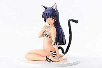 (未使用･未開封品)　俺の妹がこんなに可愛いわけがない。 黒猫 縞MIZUGI ねこみみver. 1/4スケール PVC製 塗装済み完成品フィギュア kmdlckf 中古】(未使用・未開封品) 俺の妹がこんなに可愛いわけがない