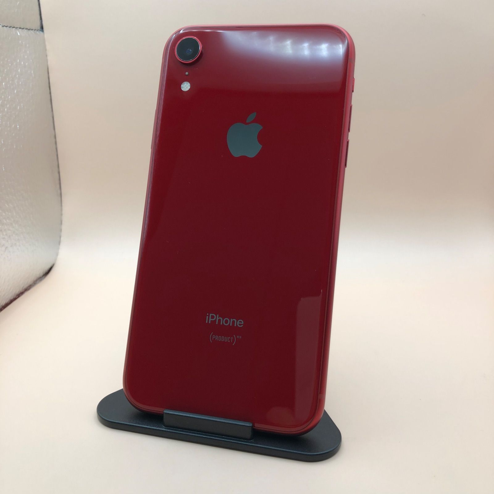 Apple iPhone XR 64GB RED SIMロック解除 美品 - スマートフォン本体