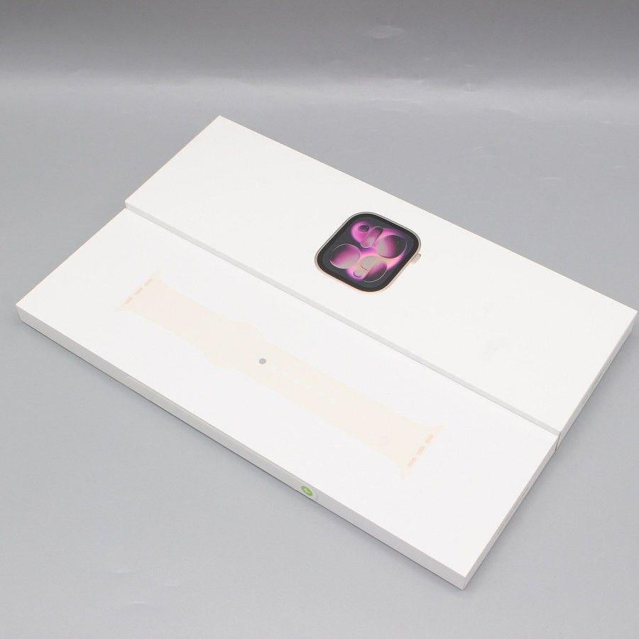 Apple Watch Series11 46mm GPS MEV74J A ローズゴールドアルミニウム ライトブラッシュスポーツバンド M L アップルウォッチ 本体