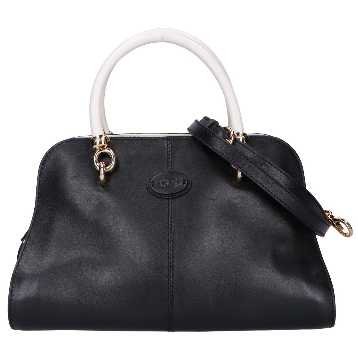 TOD'S トッズ 【美品】SELLA セラ バイカラー レザー 2WAYショルダー