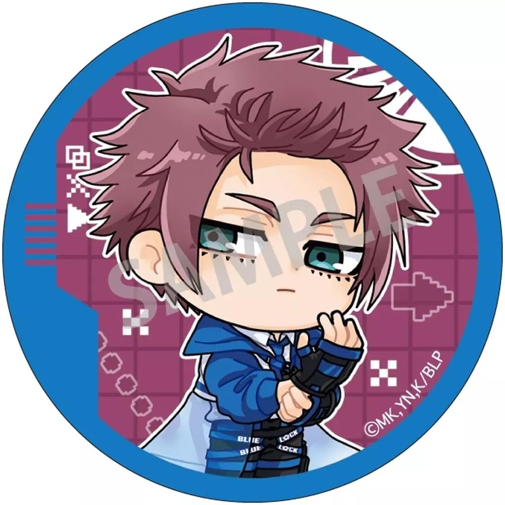 中古】バッジ・ビンズ 糸師冴 「ブルーロック トレーディング缶バッジ