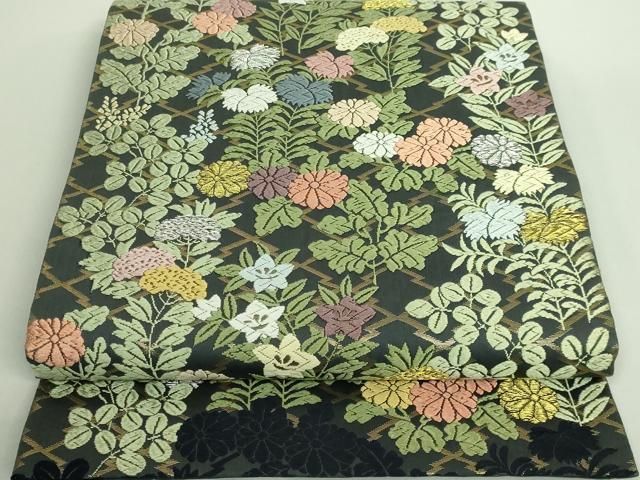 平和屋□極上 皇室・伊勢神宮御用 御御帯 山口美術織物 山口弘