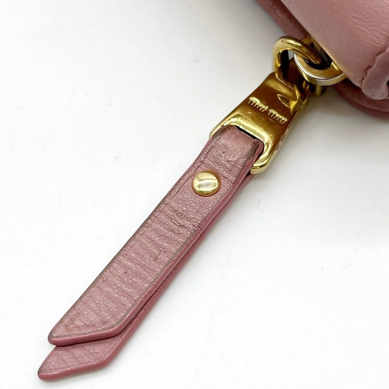 miumiu ミュウミュウ マテラッセ レザー 三つ折り 6連キーケース