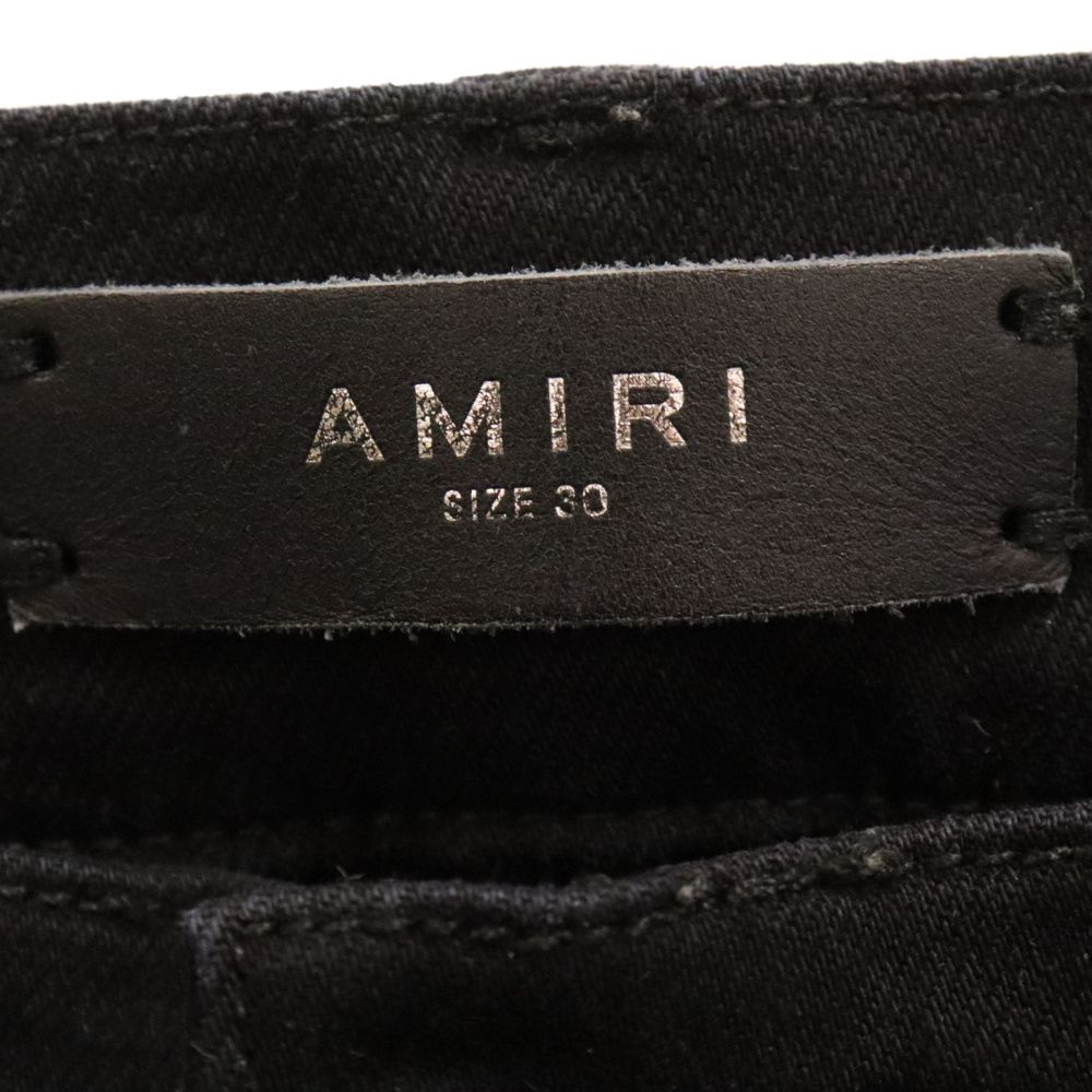 AMIRI (アミリ) Scarves Art Patch Jeans スカーフアートパッチ 蛇腹