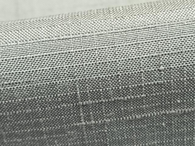 平和屋着物 菅原工房 菅原結作 漢方染紬 色無地 単衣 生紬 草木染 薄色 反端付き 正絹 AABA7547fy MERCADOAVALIA_COM_BR