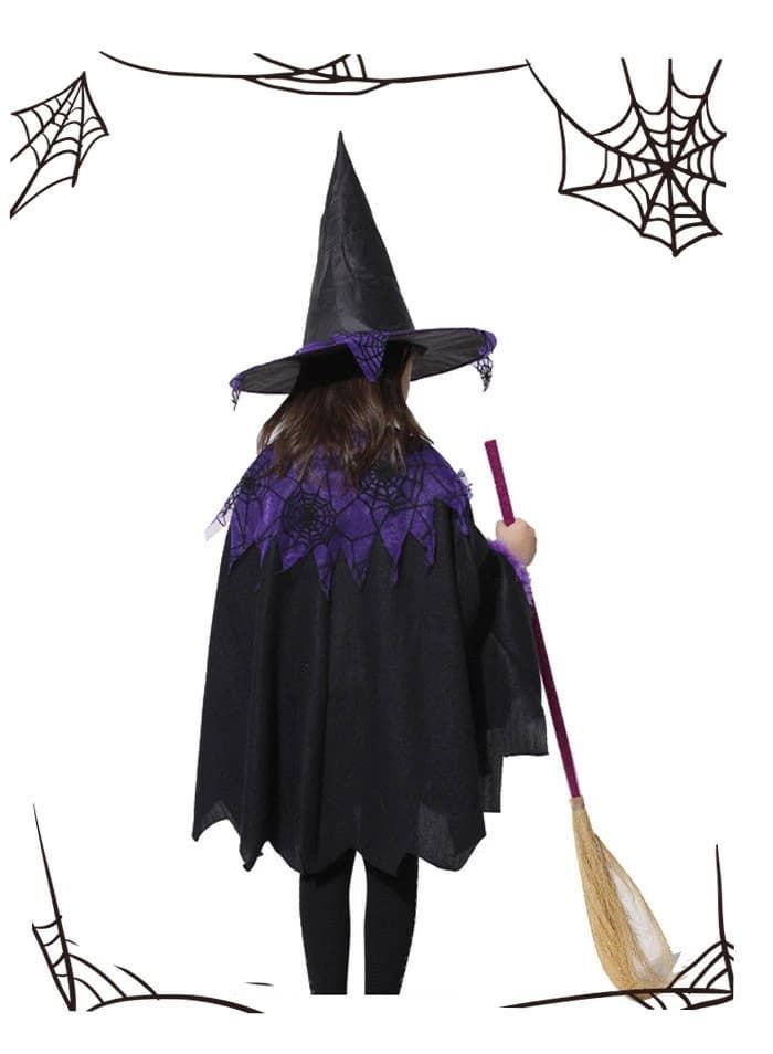 ハロウィン 衣装 子供 魔女 即購入OK 悪魔 コスプレ キッズ 女の子