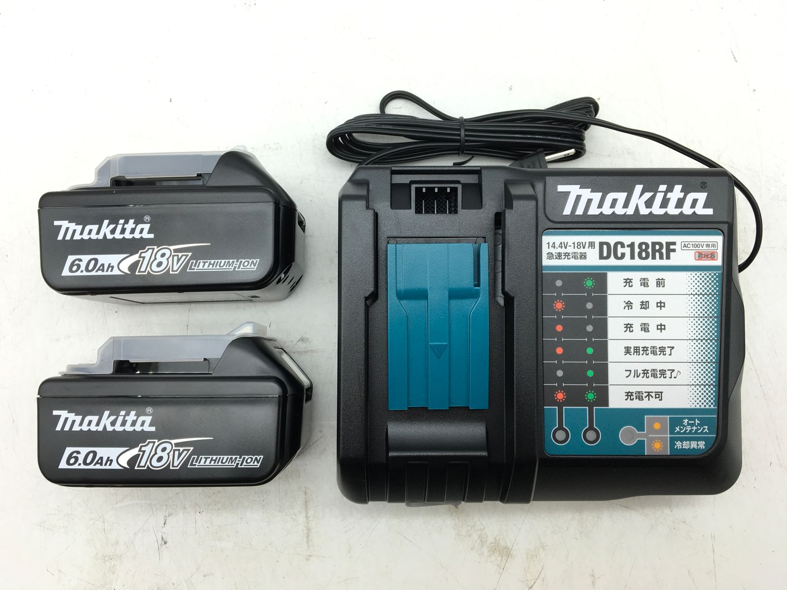 18V100mm充電式ディスクグラインダ GA412DRGX