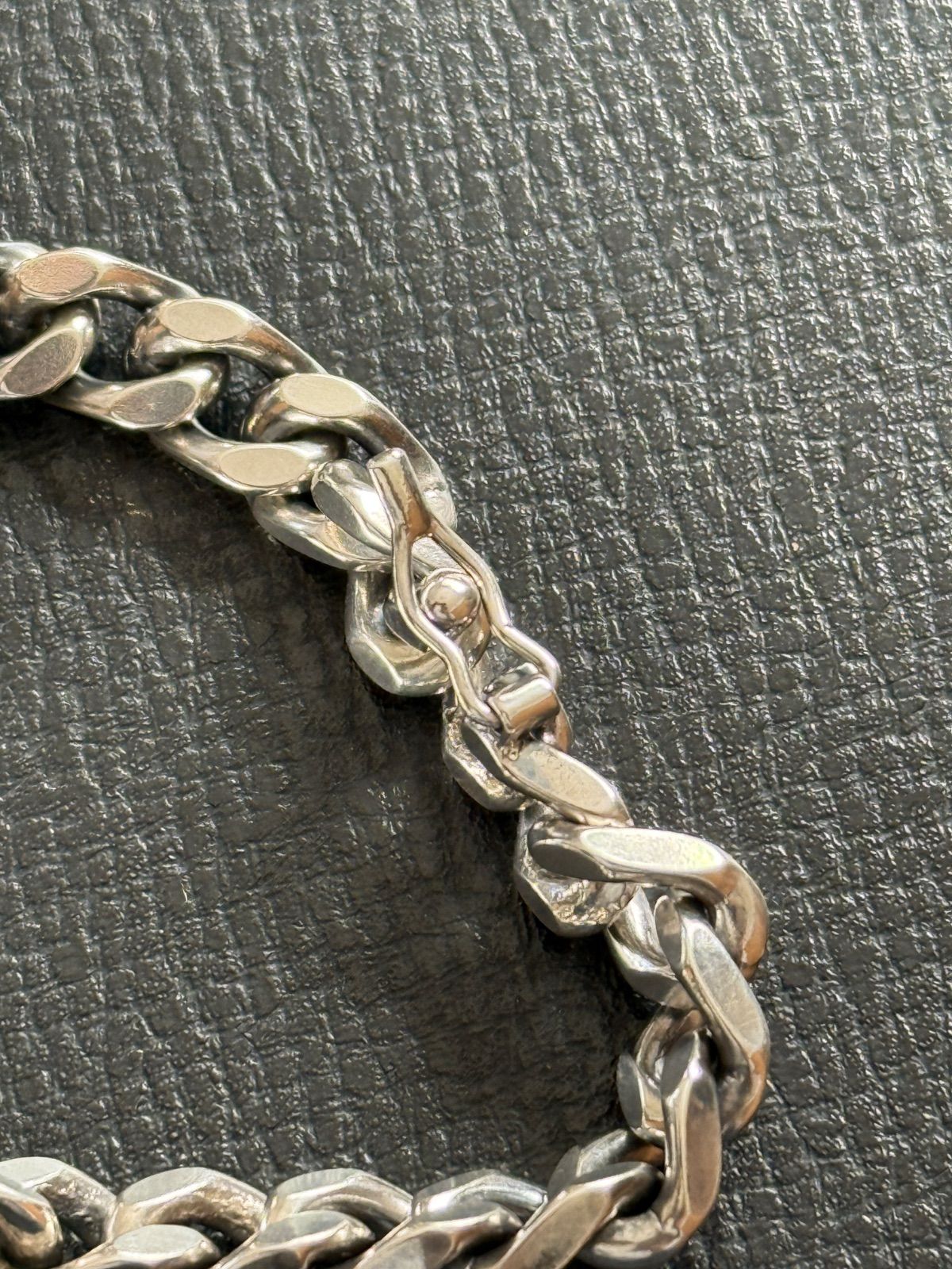 シルバー925製 IDブレスレット