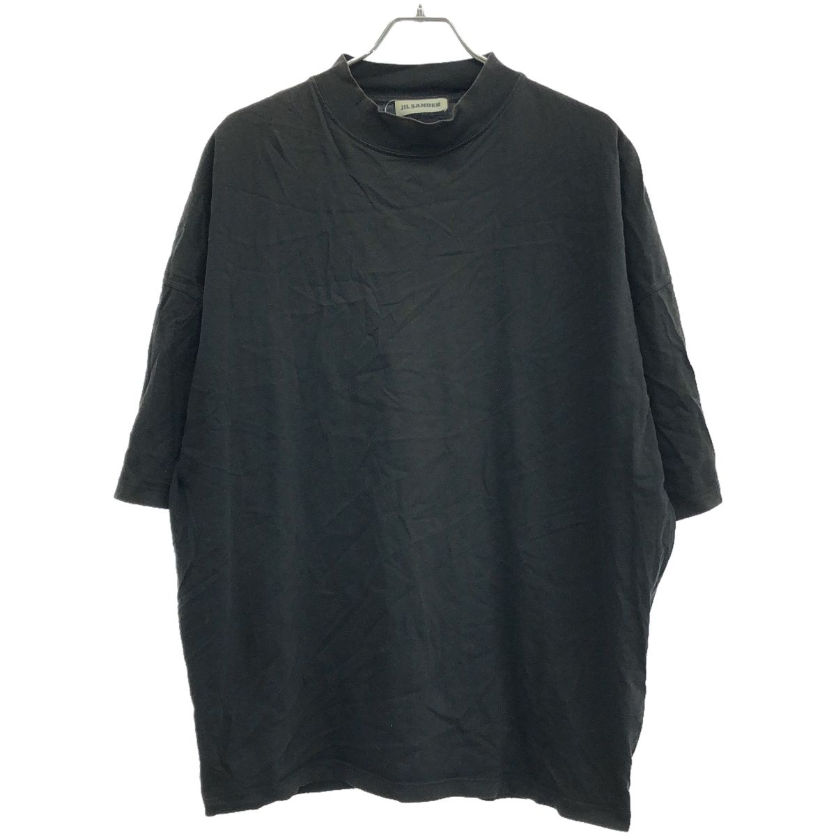 JIL SANDER ジルサンダー　オーバーサイズ モックネックTシャツ　S jilsander . . モックネックTシャツ . . ゆったりとしたオーバー