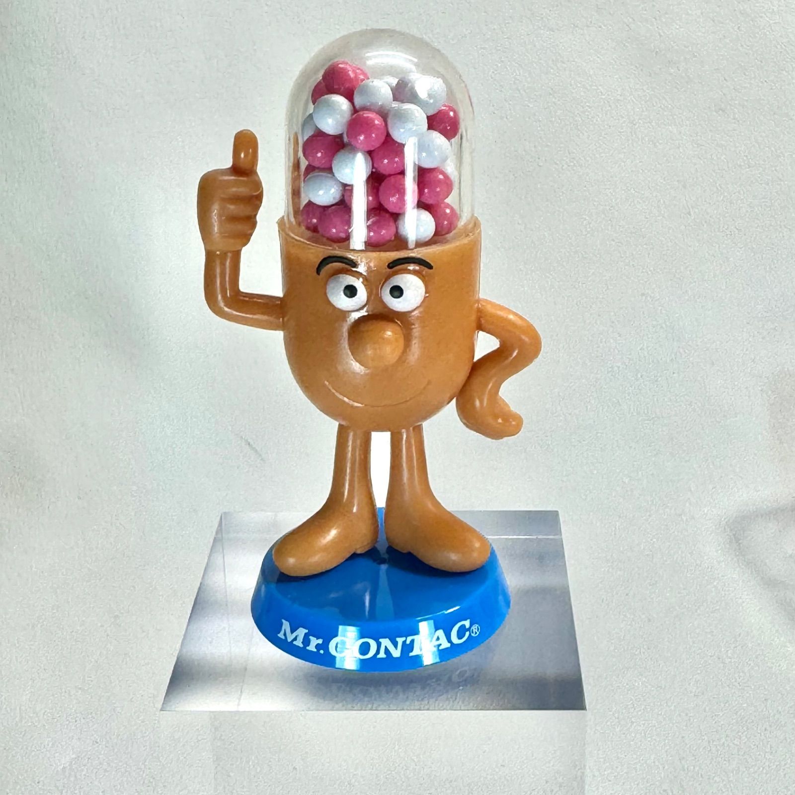 コッタック　Mr.contac  非売品　フィギュア 非売品お喋りコンタックMr. CONTAC フィギュア 箱ストラップ付き
