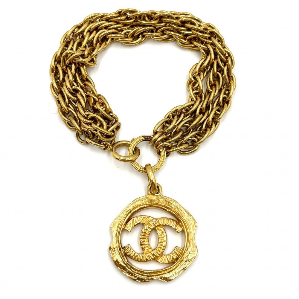 シャネル ブレスレット レディース ココマーク アクセサリー ヴィンテージ ゴールド CHANEL GP 約67.0g【中古品】 - メルカリ