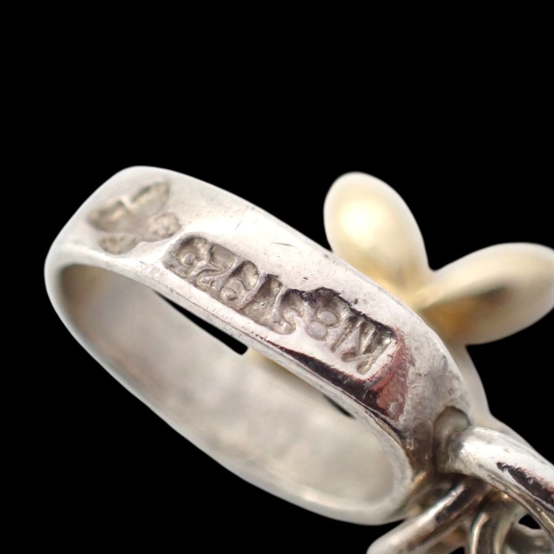 ラブ＆ヘイト LOVE＆HATE ネックレストップ ペンダントトップ 925 K18