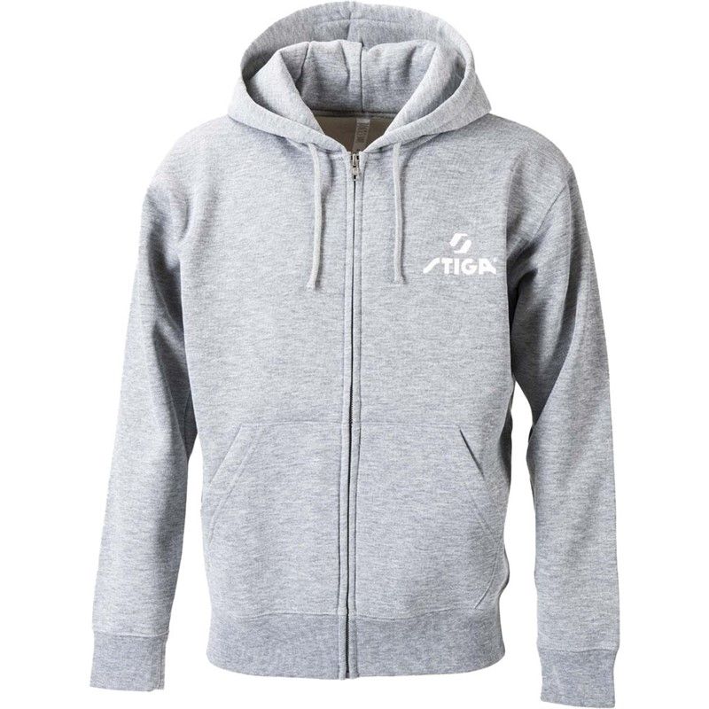 stiga スティガ ジップパーカーJP-II GRY L 卓球 ウェアトップス 1805100206 選択