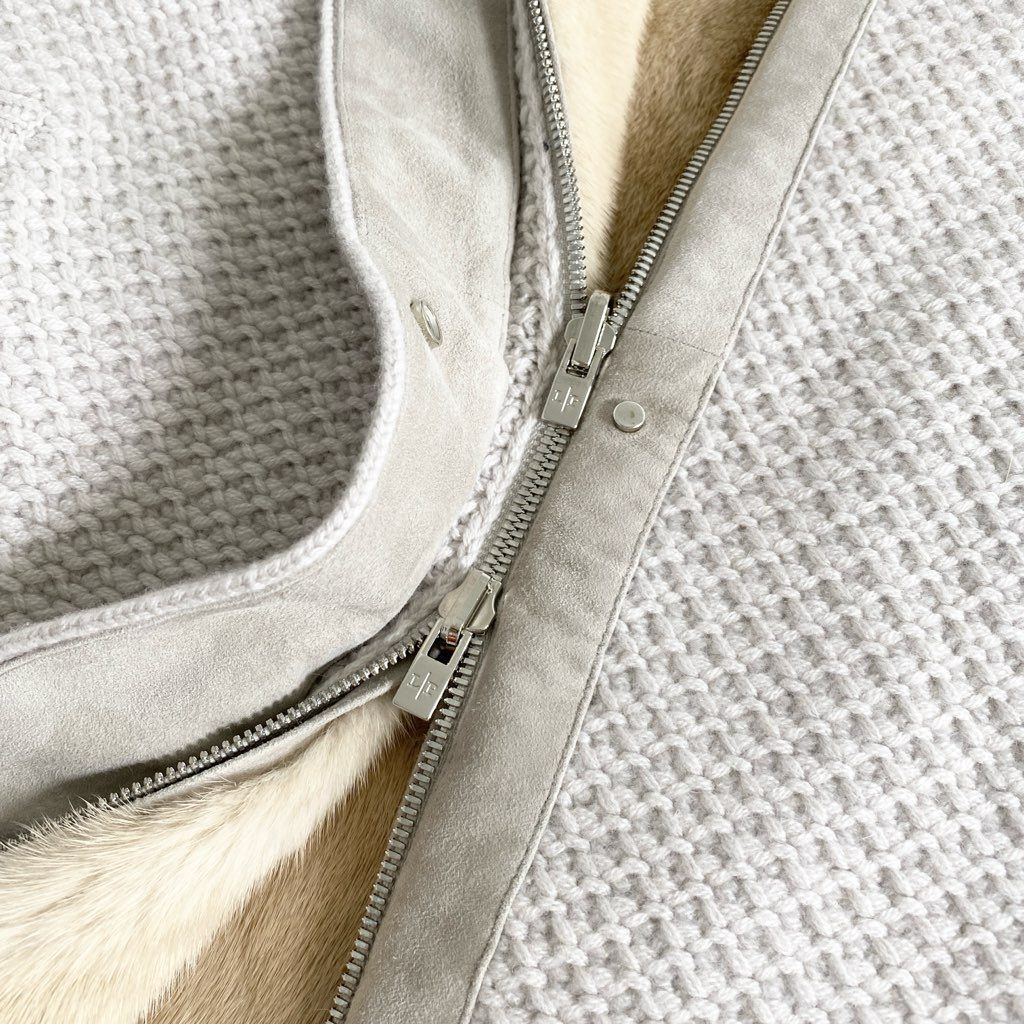 ★LOROPIANA★新品未使用★今季現行★ベビーカシミヤ★リバーシブル★コート LOROPIANA 今季現行 ベビーカシミヤ リバーシブル コート