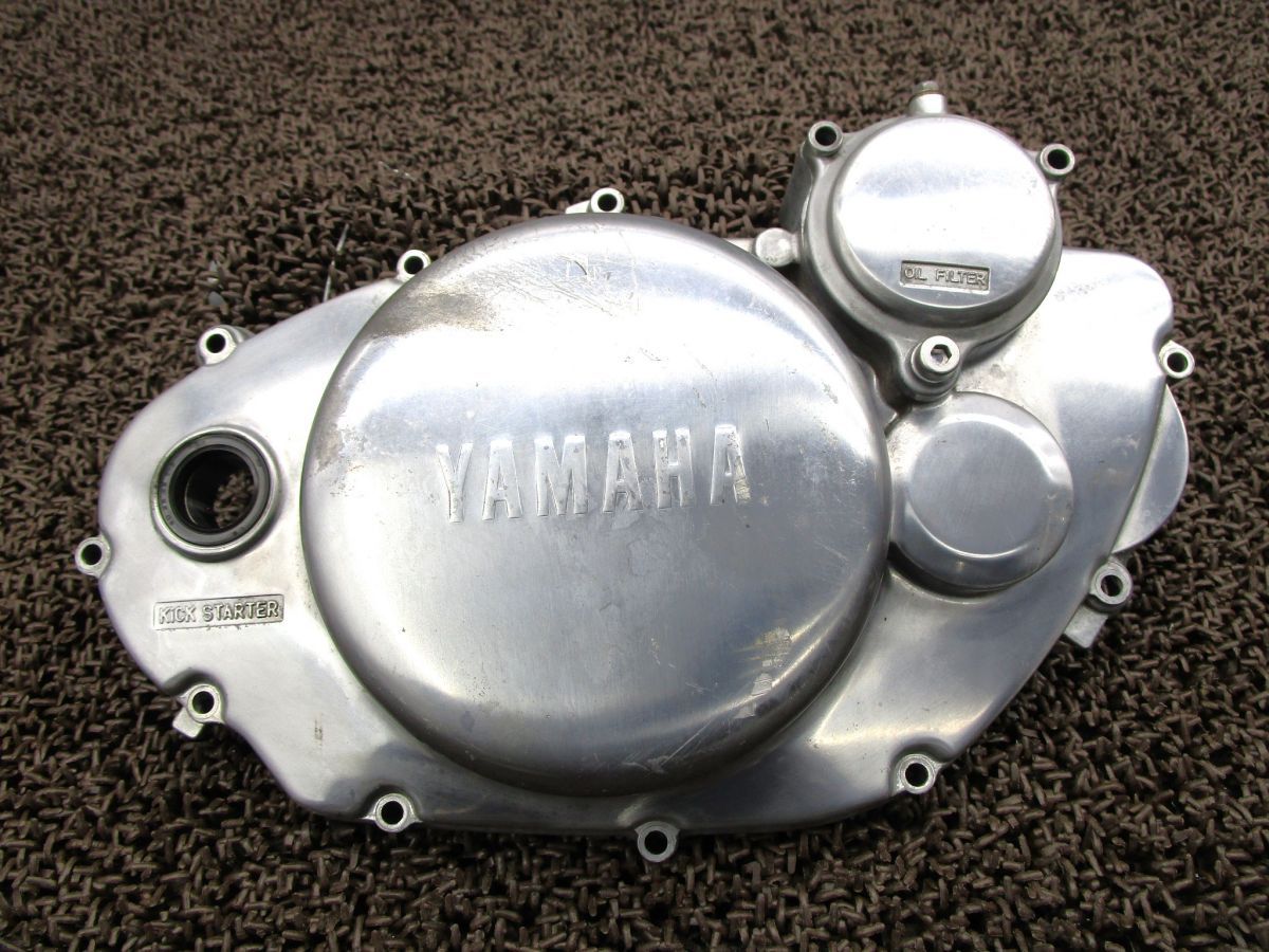 SR400 クラッチカバー ▲A1396 RH03J ヤマハ H329E 動画有 FI インジェクション
