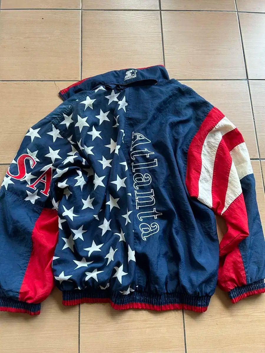 90s STARTER×アトランタ オリンピック ウィンドブレーカー