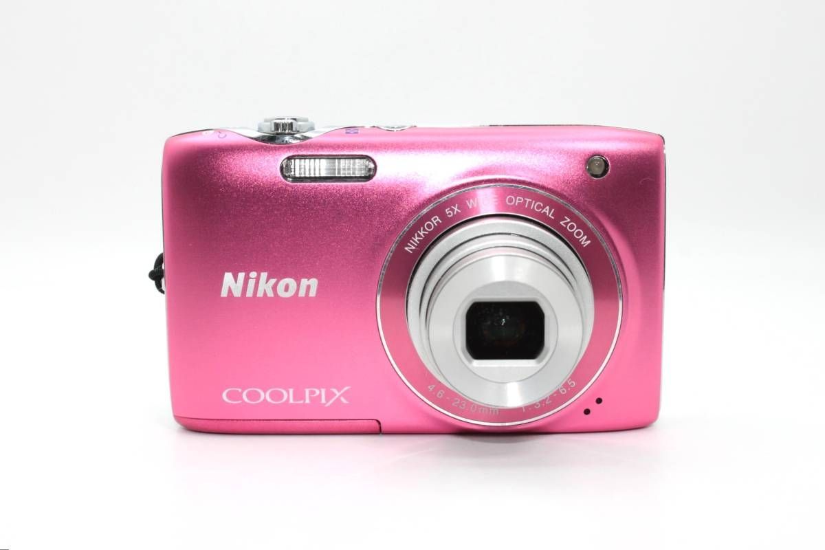 ☆極上品☆ニコン NIKON COOLPIX S3100 ピンク コンパクトデジタル