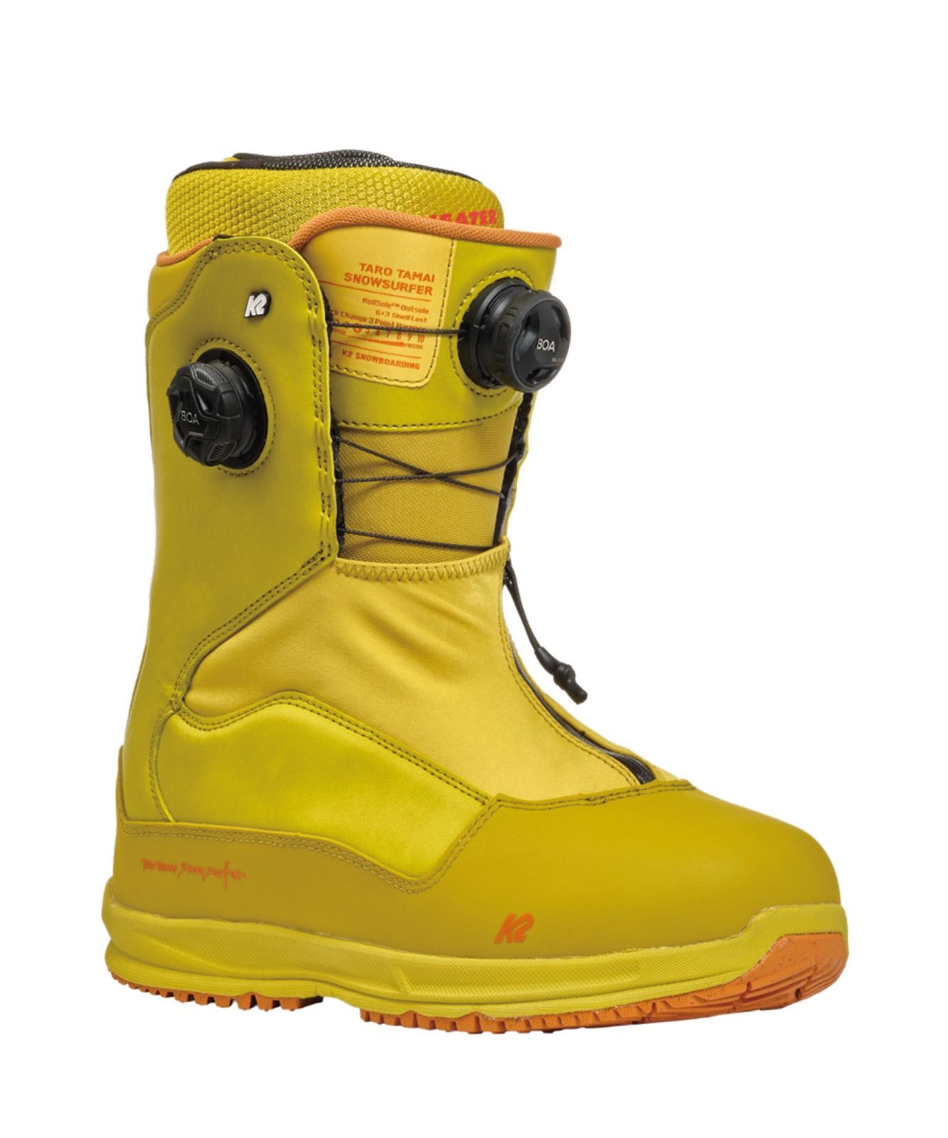 24-25モデル K2 ケーツー TARO TAMAI SNOWSURFER YELLOW 23cm