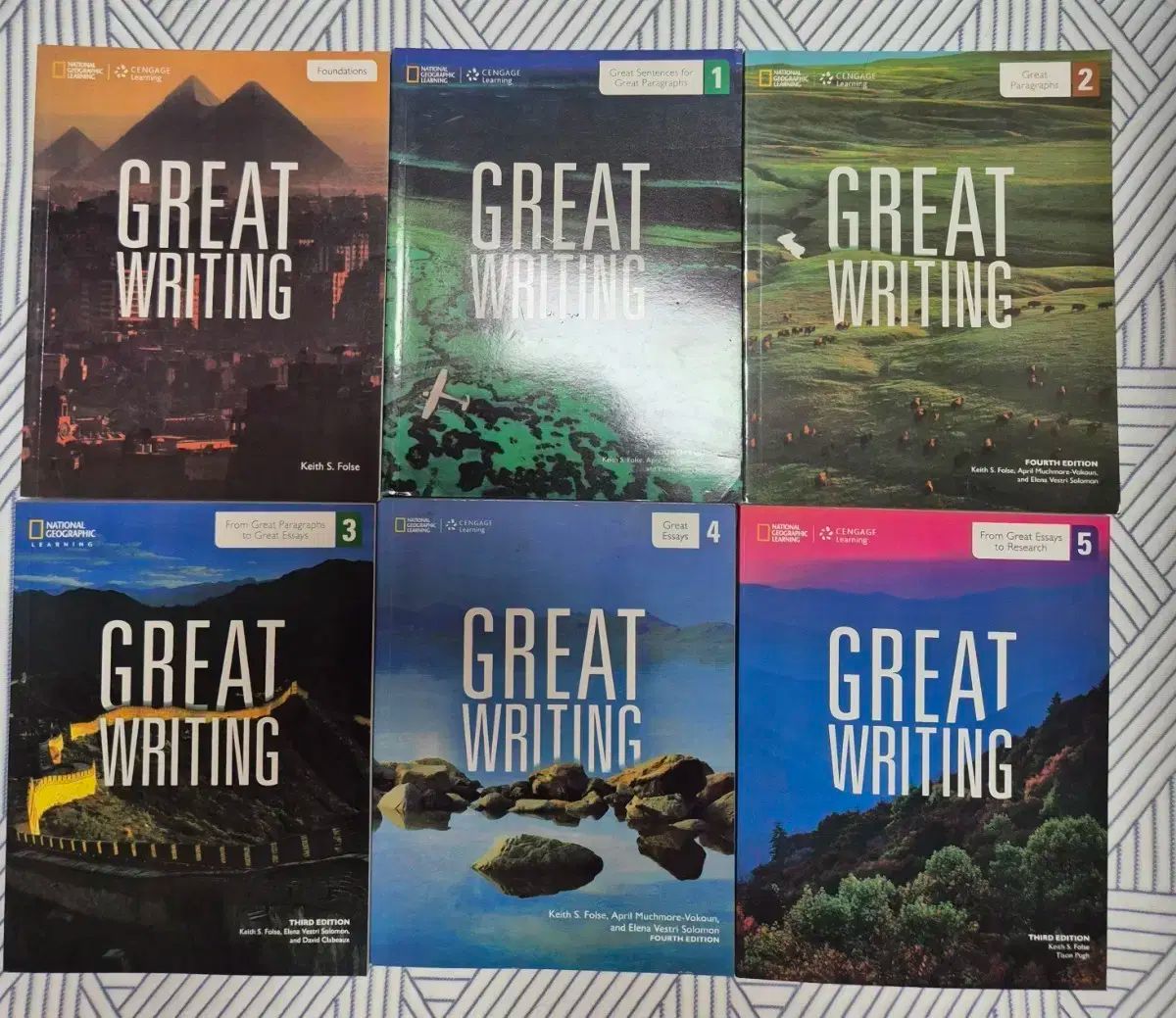 英語教科書 ー Great Writing 6 巻
