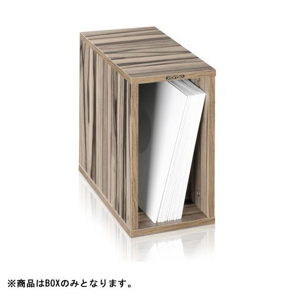 Zomo ゾモ | VS-Box 50 Zebrano 組立式 - 12インチレコード収納BOX - 約50枚収納