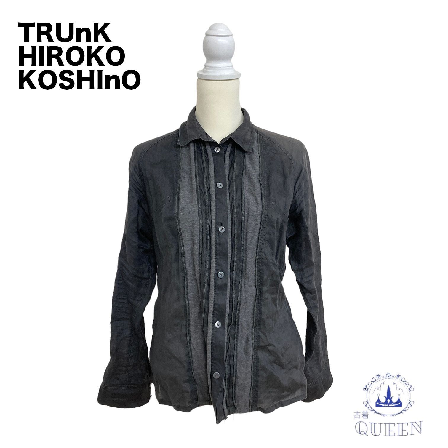 ☆美品☆ HIROKO KOSHINO TRUNK ヒロココシノトランク トップス シャツ