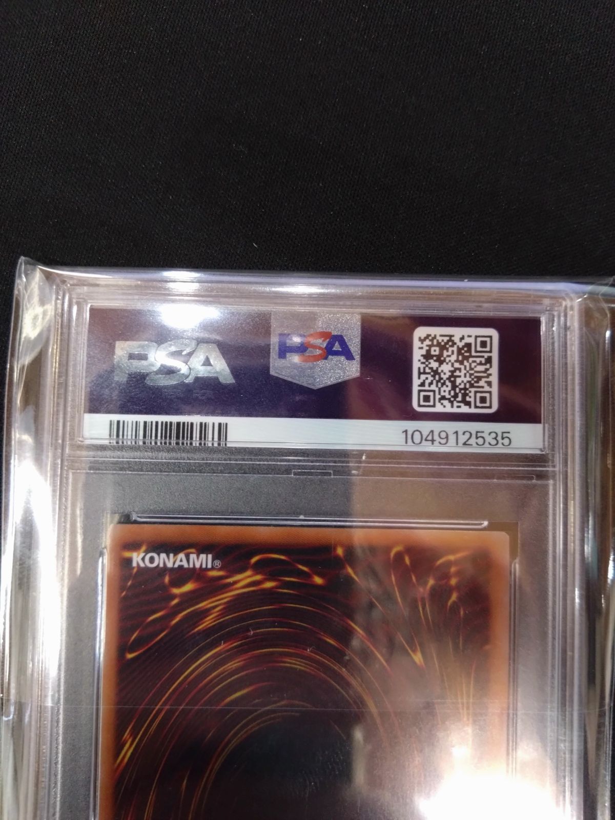 遊戯王 結束と絆の魔導師 オレンジ背景 25thクォシク PSA10 LEDE