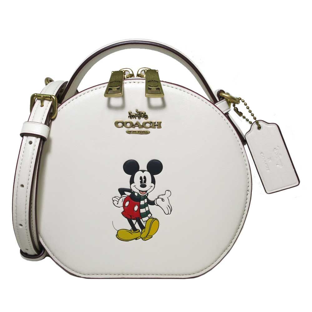 コーチ バッグ ショルダーバッグ COACH X DISNEY ミッキー キャンティーン クロスボディ 2WAY 斜め掛け CM856 B4CAH  レディース