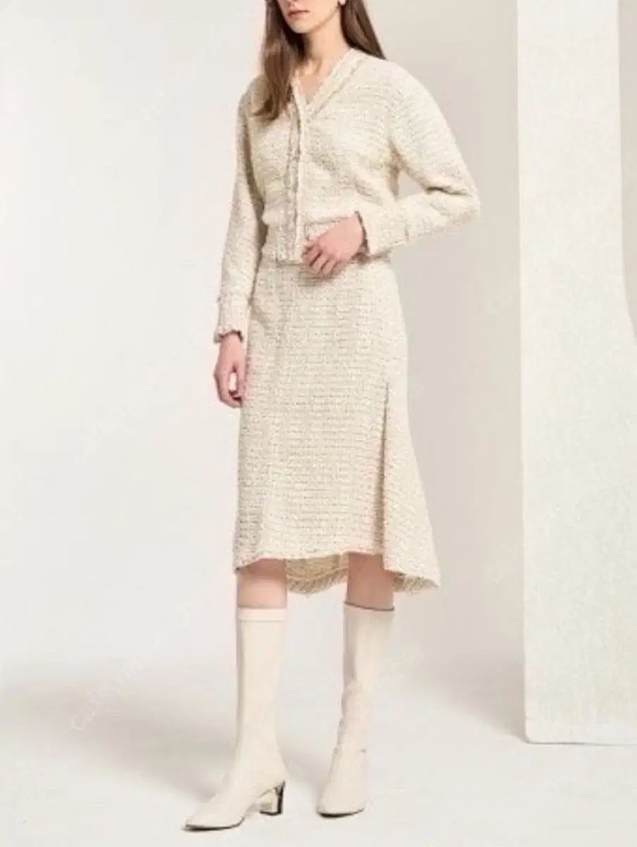 한섬 마인 ツイード ジャケット スカート セット