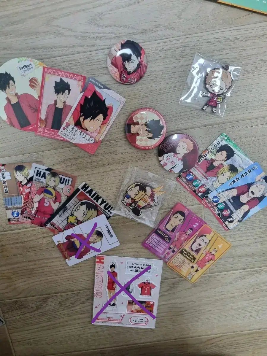 ハイキュー　黒尾鉄朗　缶バッジ　休憩　50点セット ハイキュー黒尾鉄朗缶バッジ休憩50点セット