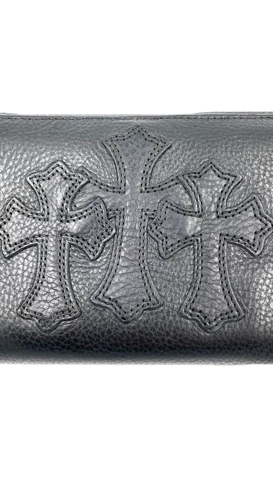 CHROME HEARTS Cross Roundzip Wallet - メルカリ