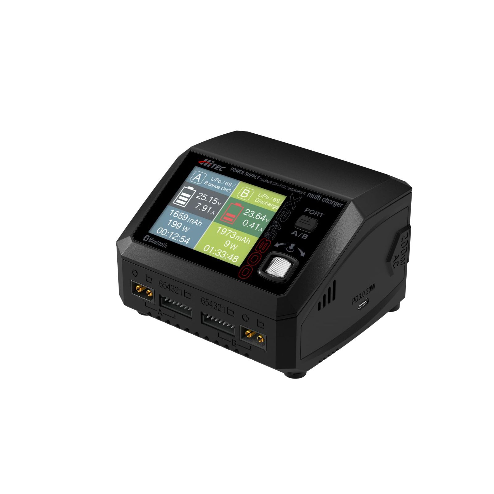 リポ充電器】ハイテック X2 HI-POWER AC PLUS 大出力 multi charger X2