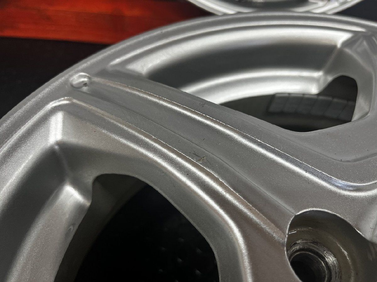 新品　未使用　ブリヂストン　ＢＡＬＭＩＮＵＭ　バルミナ　ＳＲ5　4Ｊ-12　4穴100　+42　4本セット　軽トラ　箱バン 中古 新品・開封済み 4本セット BALMINUM