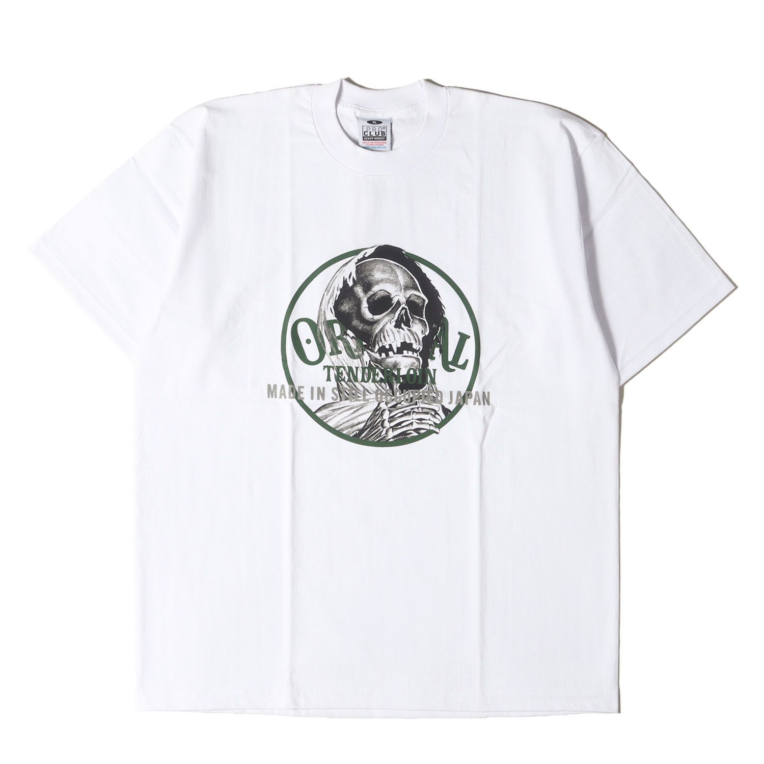 新品】TENDERLOIN テンダーロイン Tシャツ ホワイト 白 サイズ:XL 