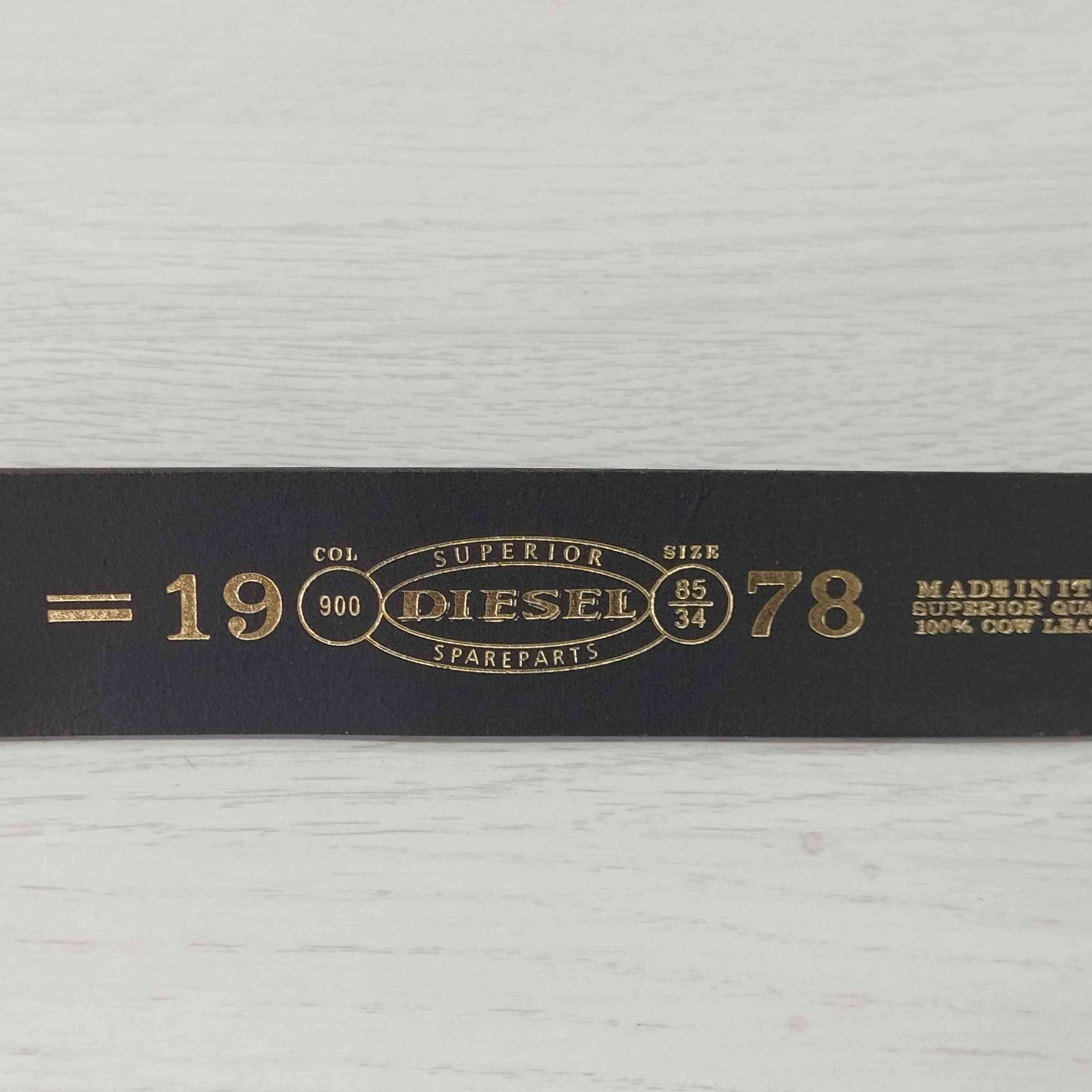 ディーゼル DIESEL Biframe Cintura Belt イタリア製 カウレザー