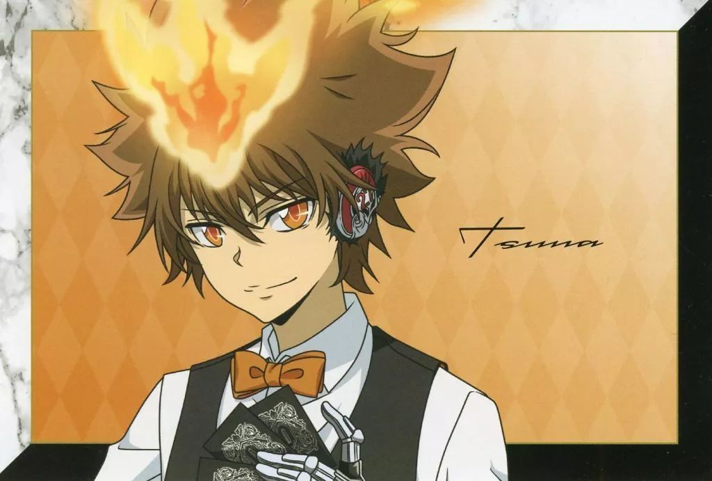 中古】ポストカード 沢田綱吉(横型) 「家庭教師ヒットマンREBORN