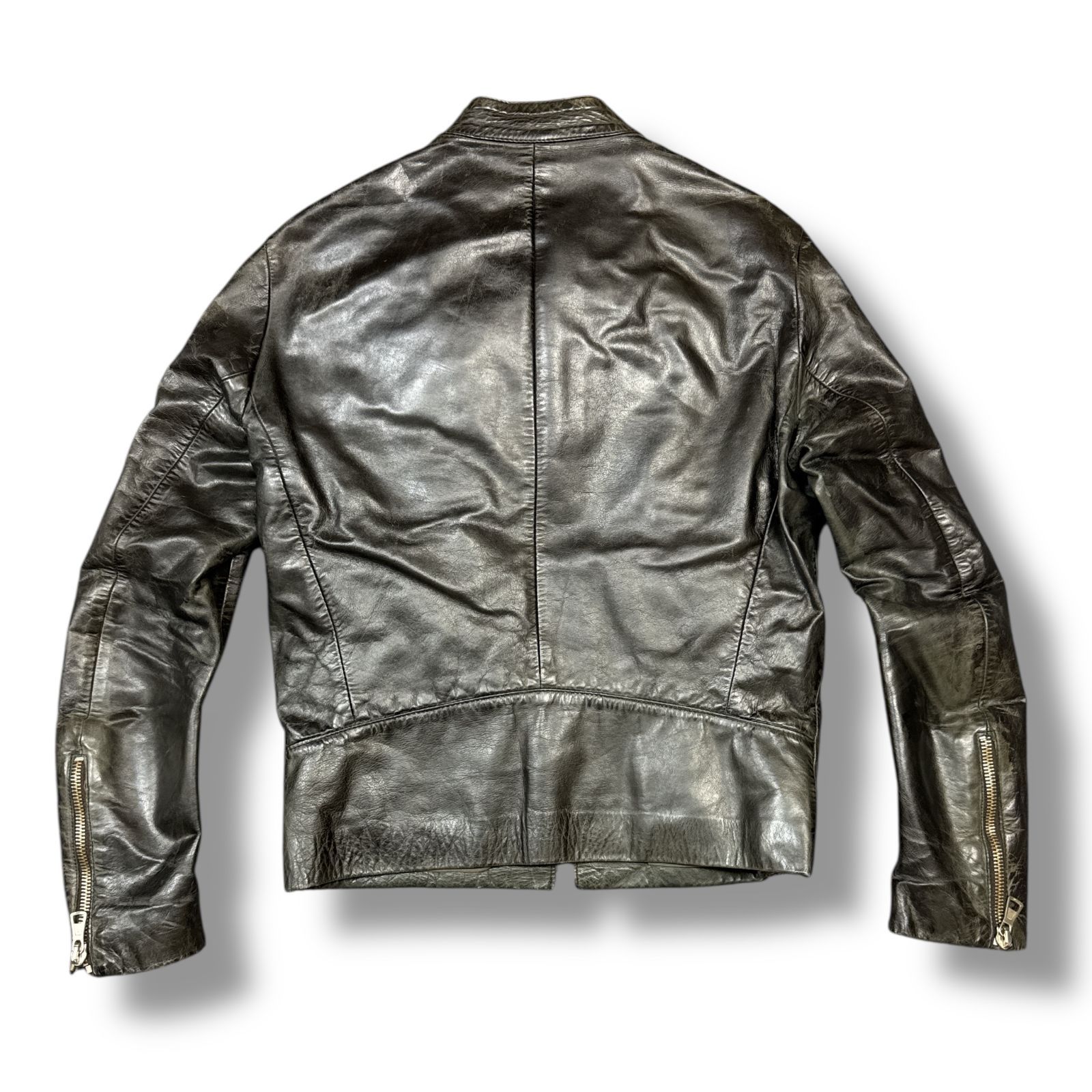 マルジェラ 2011AW ハの字ライダースジャケット サイズ46 Maison Margiela ハの字 ライダース 2011年AW