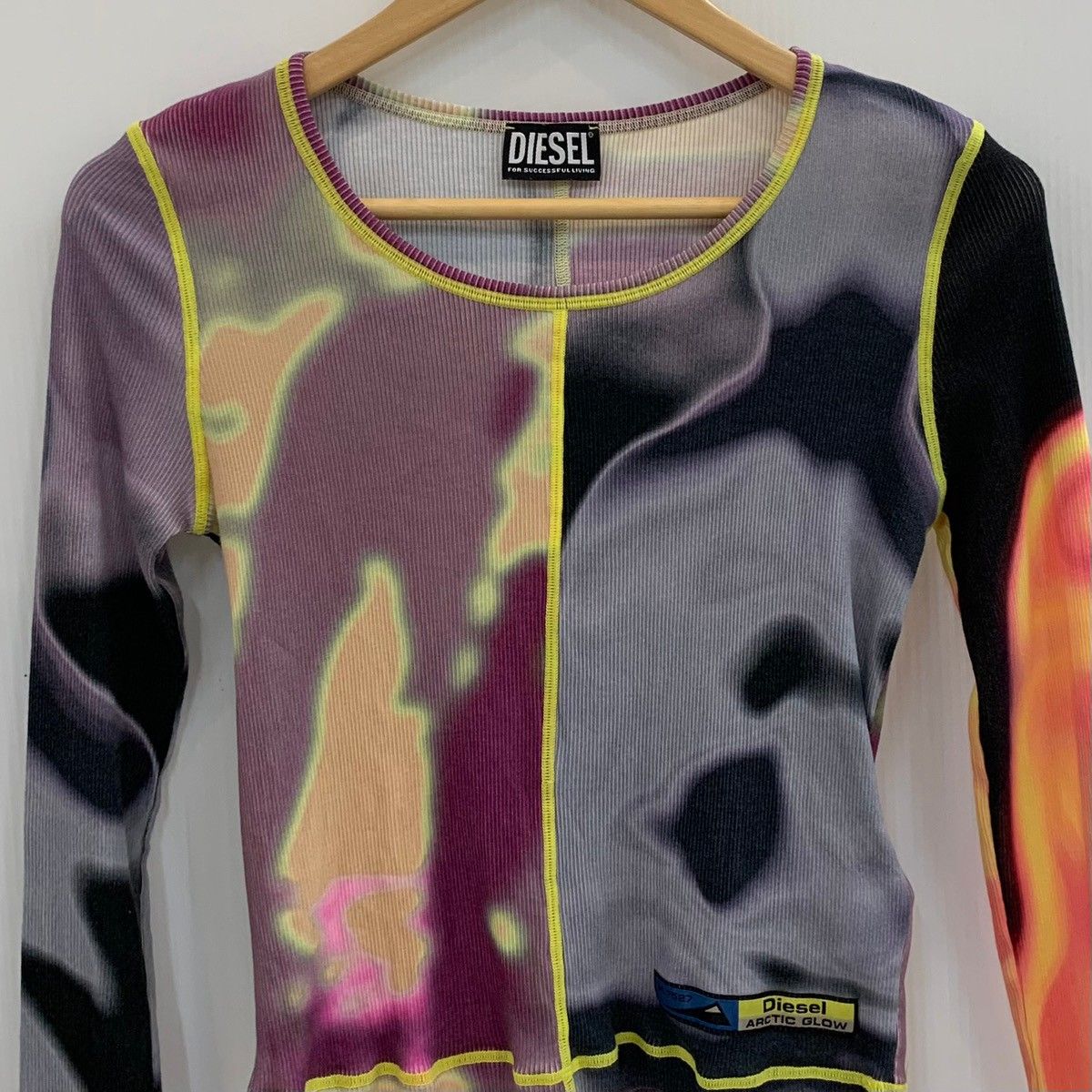 ディーゼル DIESEL 長袖カットソー T-BALLET-CUT 長袖カットソー