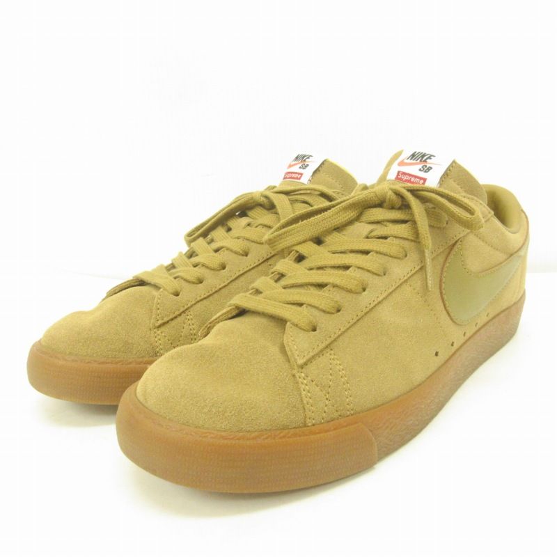 シュプリーム SUPREME × ナイキ Nike SB Blazer Low GT ゴールデンベージュ 716890-229 us10 約28cm  □CB - メルカリ