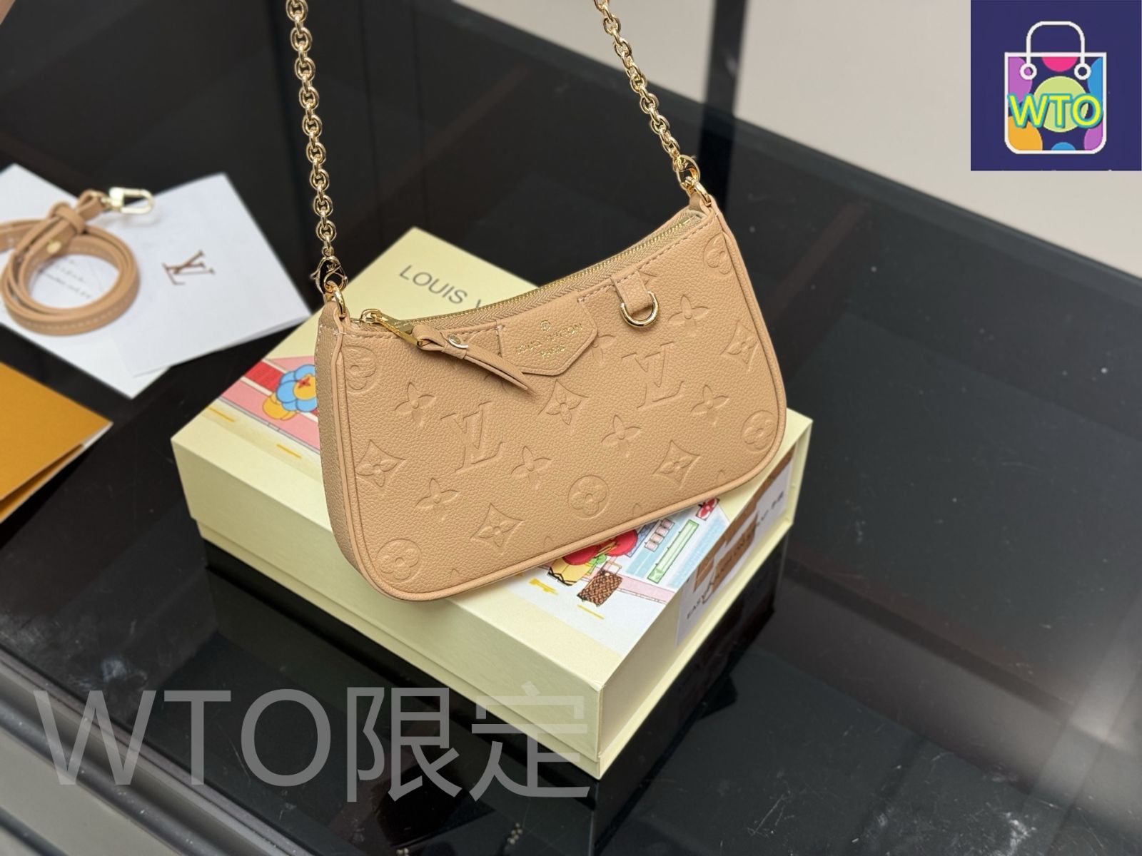 今日特価】Louis Vuitton ルイヴィトン 麻雀バッグ ?刻版小牛皮