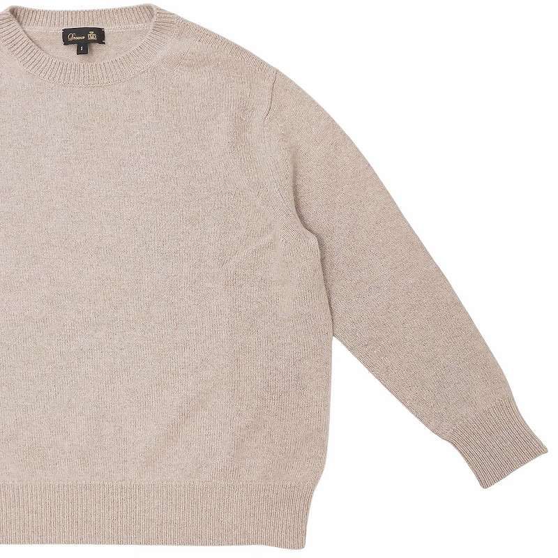 美品✨ドゥロワー カシミヤ ウール ニットセーター 畦編み スリット ブラック ☆希少！極美品♪【ドゥロワー】カシミヤ100% ニットグレー