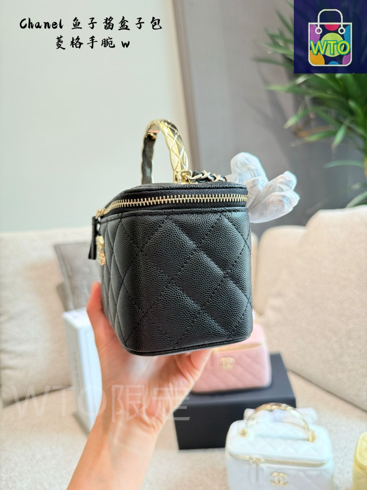 25P 限定品☆CHANEL ときめく5色♡カードケース ジップ カードケース - ラムスキン、ホワイト — ファッション