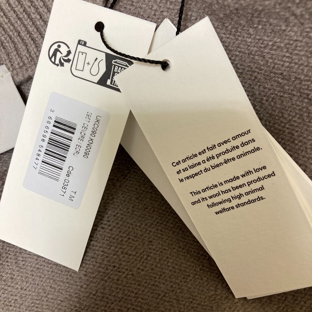 未使用 25SS ami PARIS アミパリス ハートロゴ オーバーサイズ ニット