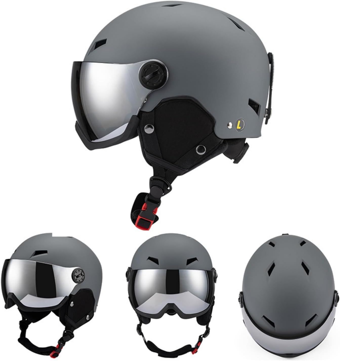 OUTDOORMASTER スキー ヘルメット ゴーグル付き Lサイズ スノーボード